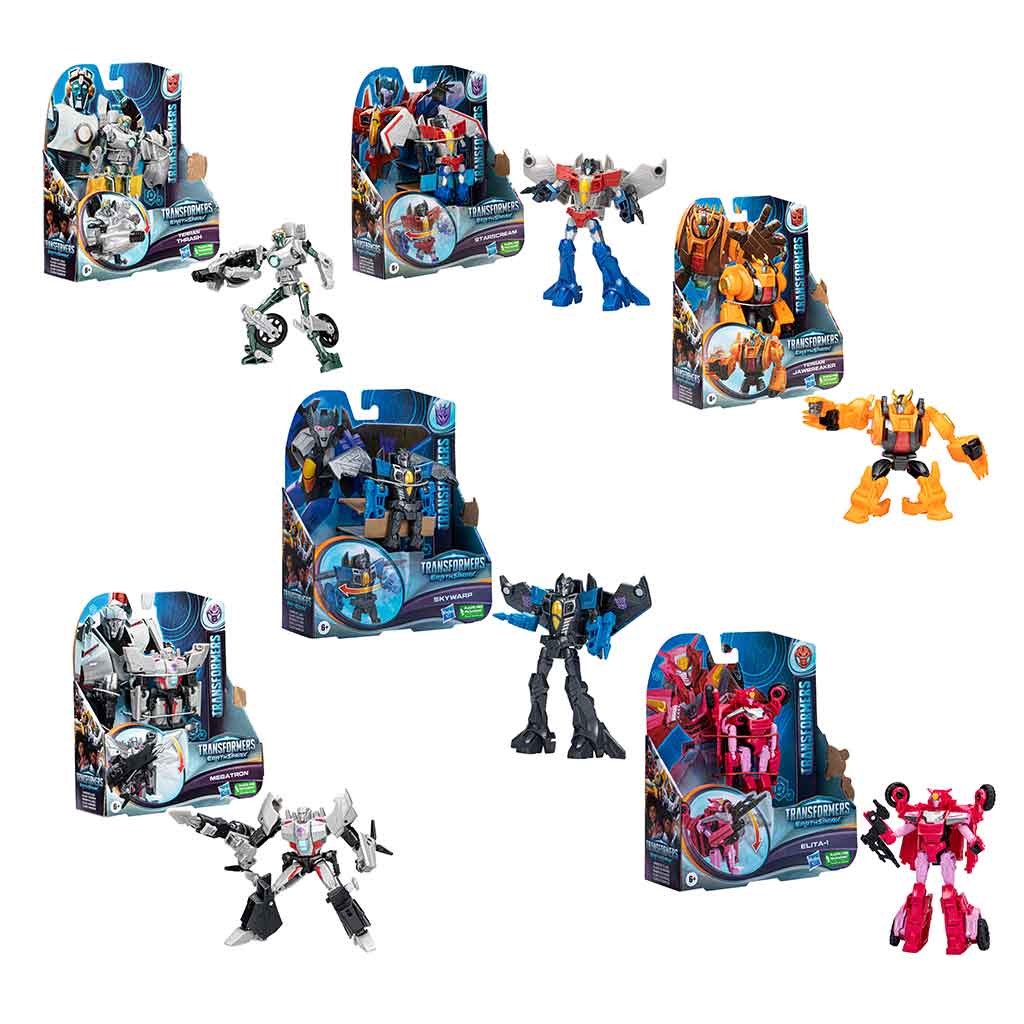 Figuras Transformers Earthspark Warrior Surtidos