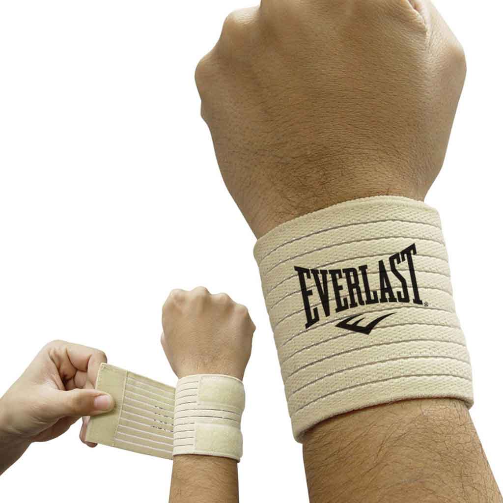 Rodillera Elástica Negro Everlast-L