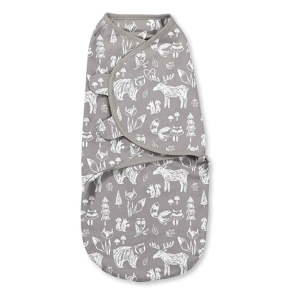 Manta Envolvente Para Bebé Bosque De Pizarra Summer Infant