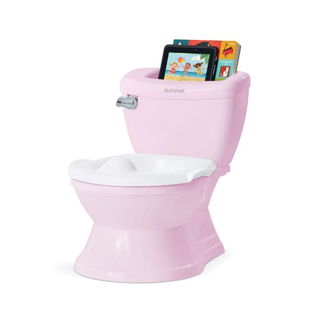 Inodoro de entrenamiento rosado Summer Infant