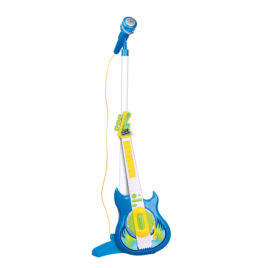 Juego de guitarra con micrófono