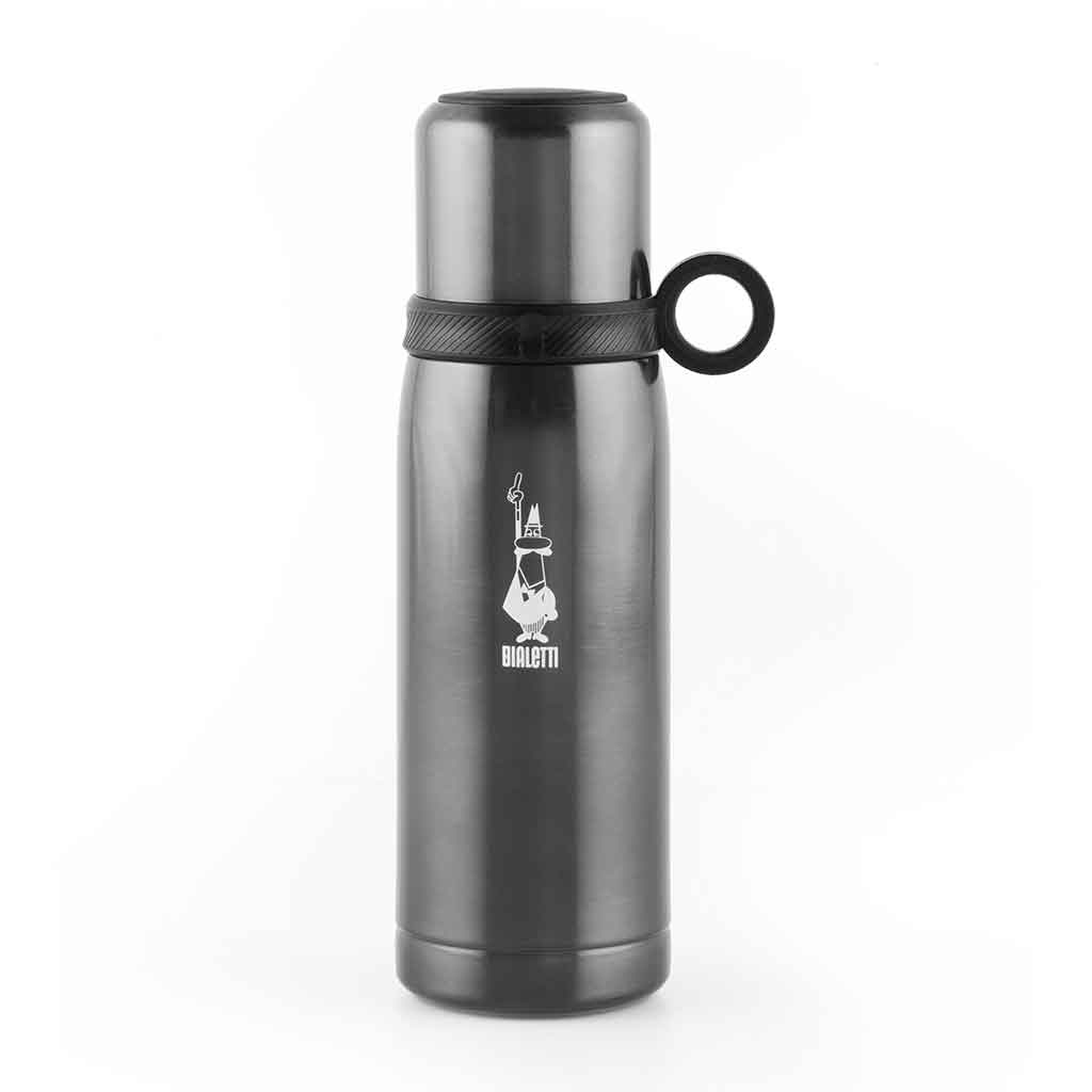 Botella térmica gris 460ML Bialetti