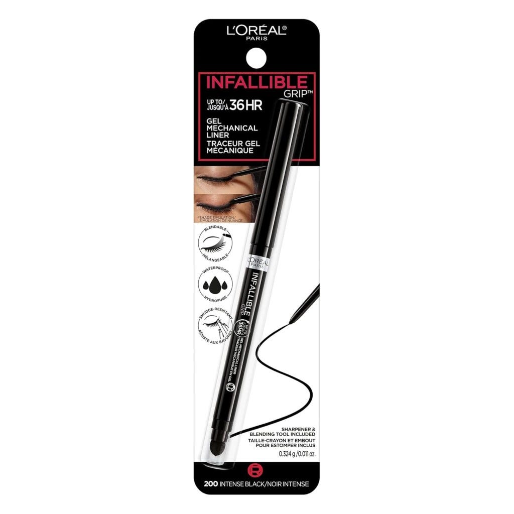 Infallible Grip Mechanical Gel Eyeliner Black