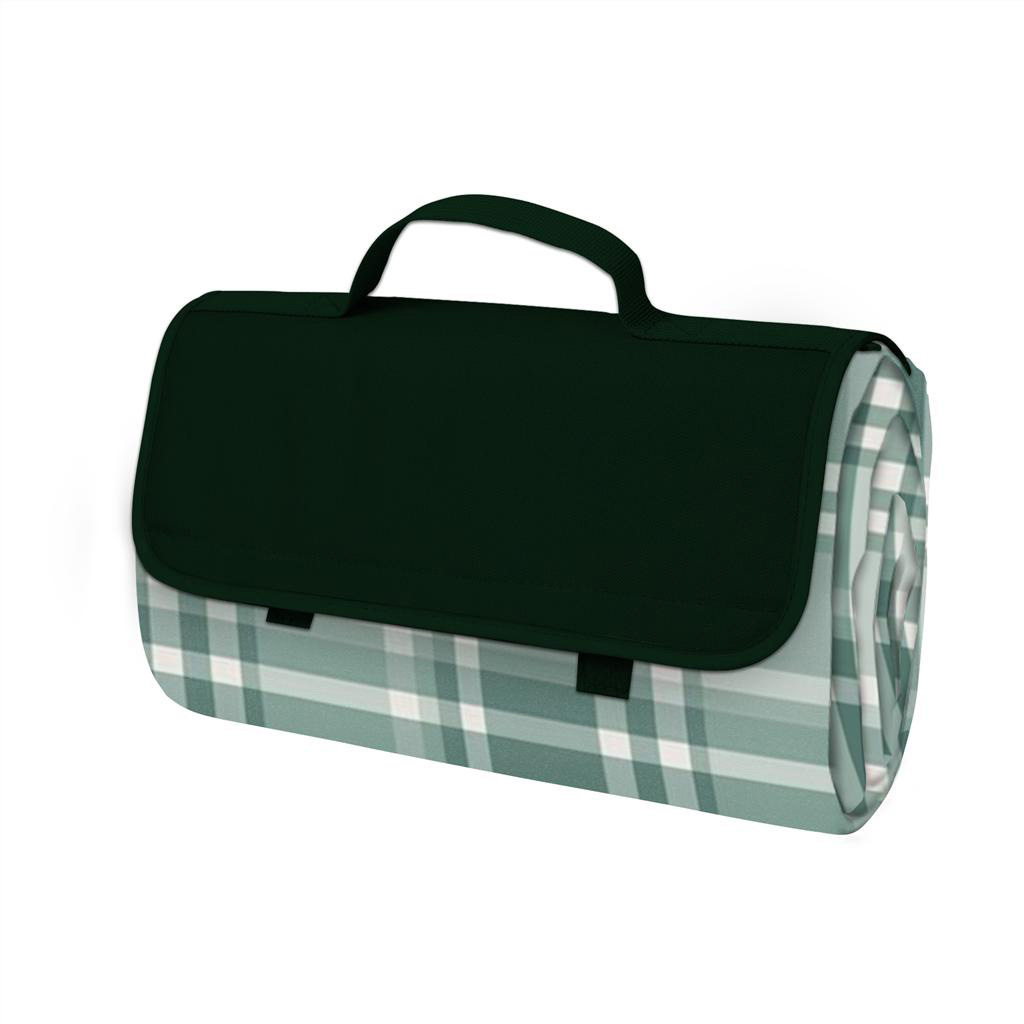 Manta Para Picnic Con Detalles Azul