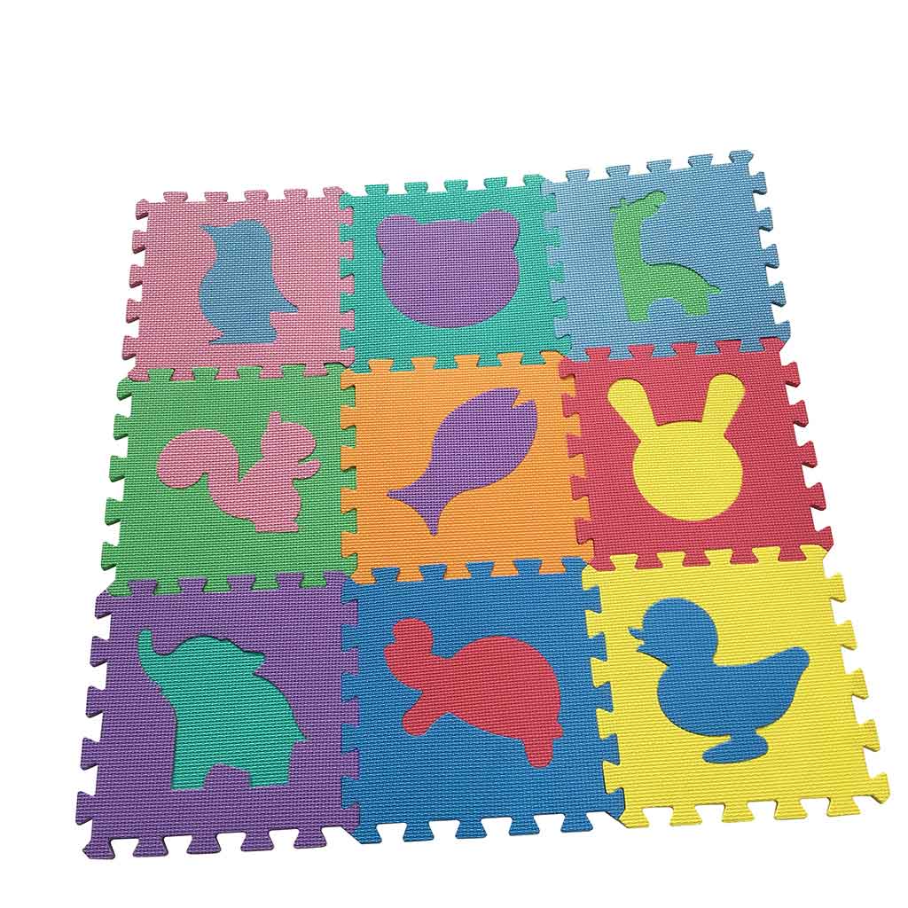Piso de Foam para Niños Happy Toys con Animales