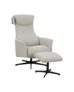 Silla Reclinable Douna Relax Con Taburete 76X88X114.5Cm