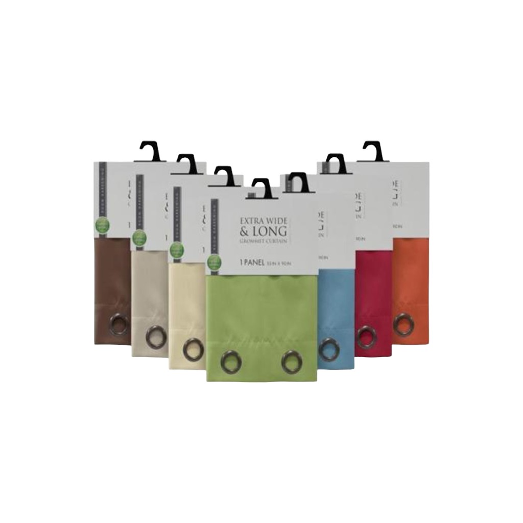 Cortina Gris Opaca Scarlett 127X229Cm