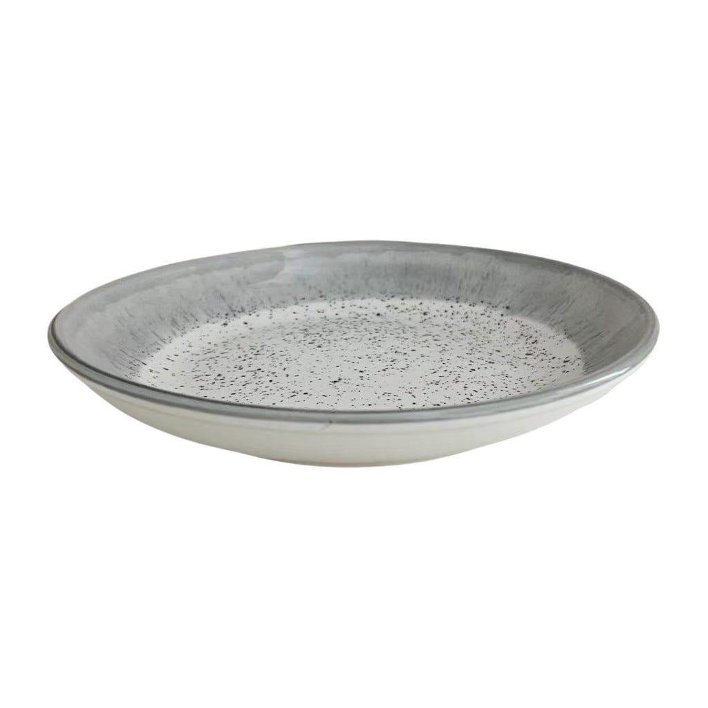 Plato Redondo De Cerámica Para Sopa 20Cm