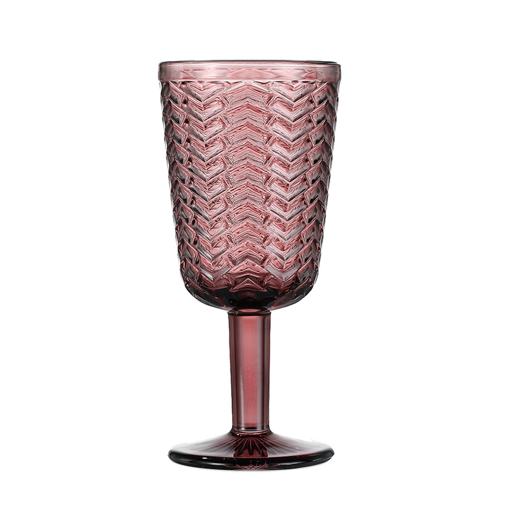 Copa De Vino Color Rojo 300Ml