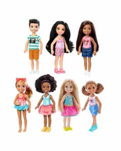 Barbie Chelsea Muñeca Morena con Vestido Espacial