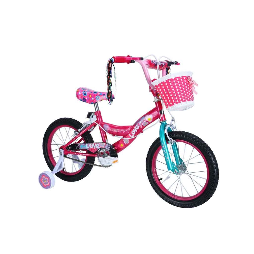 Bicicleta Next Aro 16'' Rosada Especial Ppg