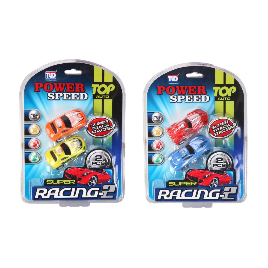 Pista De Carreras Con Estacionamiento Surtido