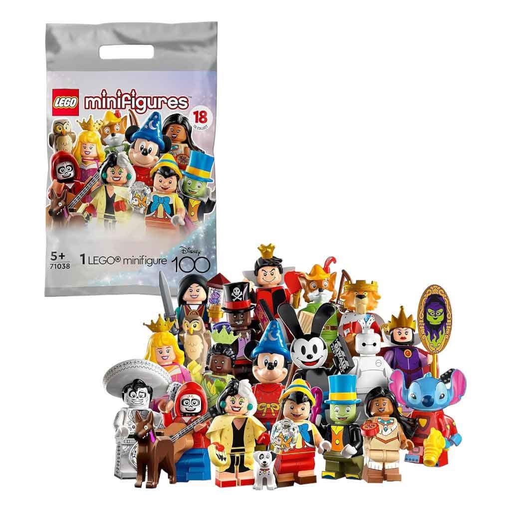 Bloques Lego Lego Minifigures Disney 100 Surtidas
