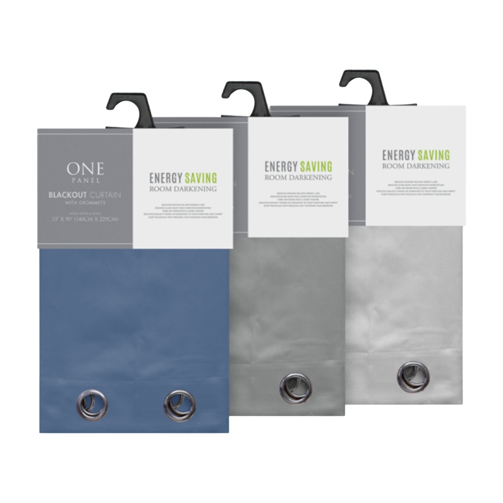 Cortina Blackout Azul 127x229cm