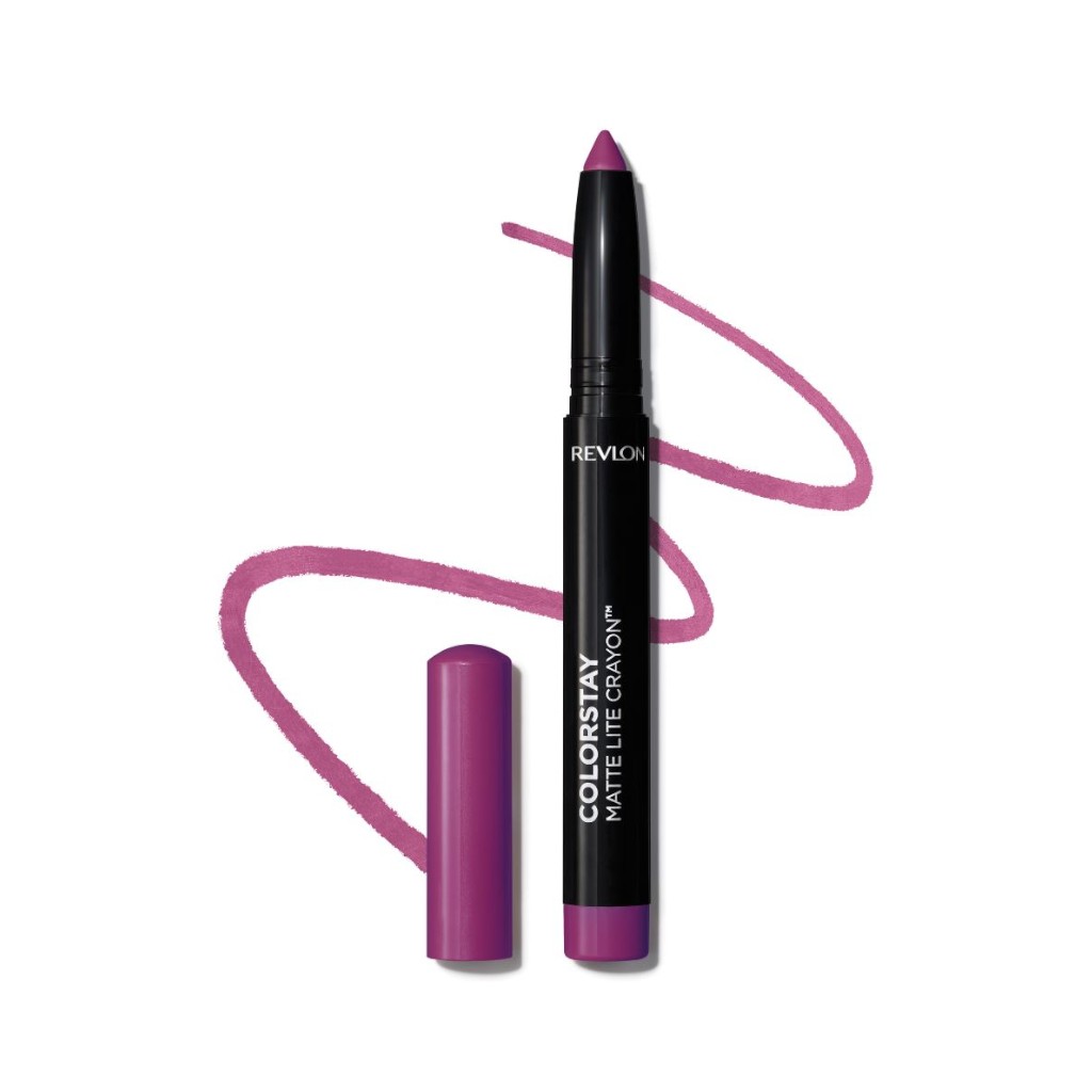 Colorstay Matte Lite Crayon Lipstick With Built-In Sharpener, Smudge-Proof, Water-Resistant Lipcolor