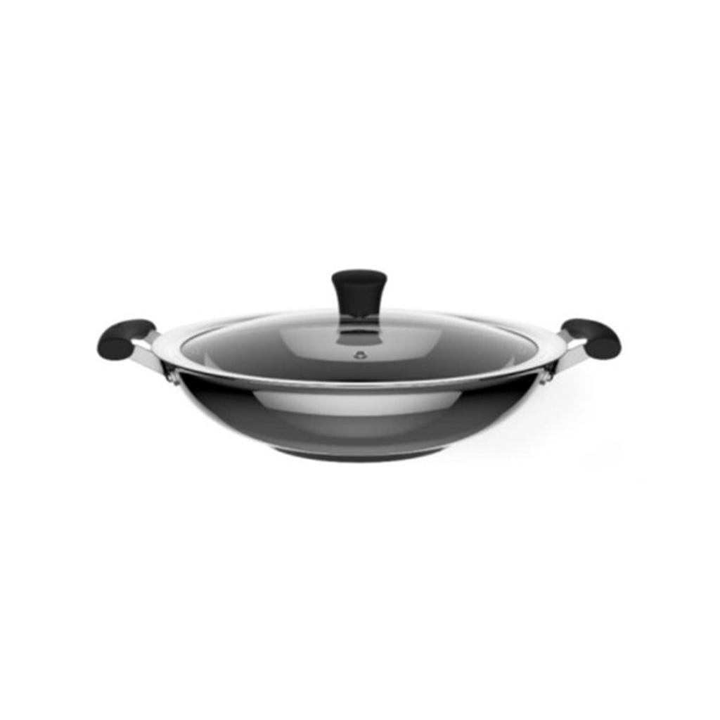 Wok Negro De Acero 20Cm