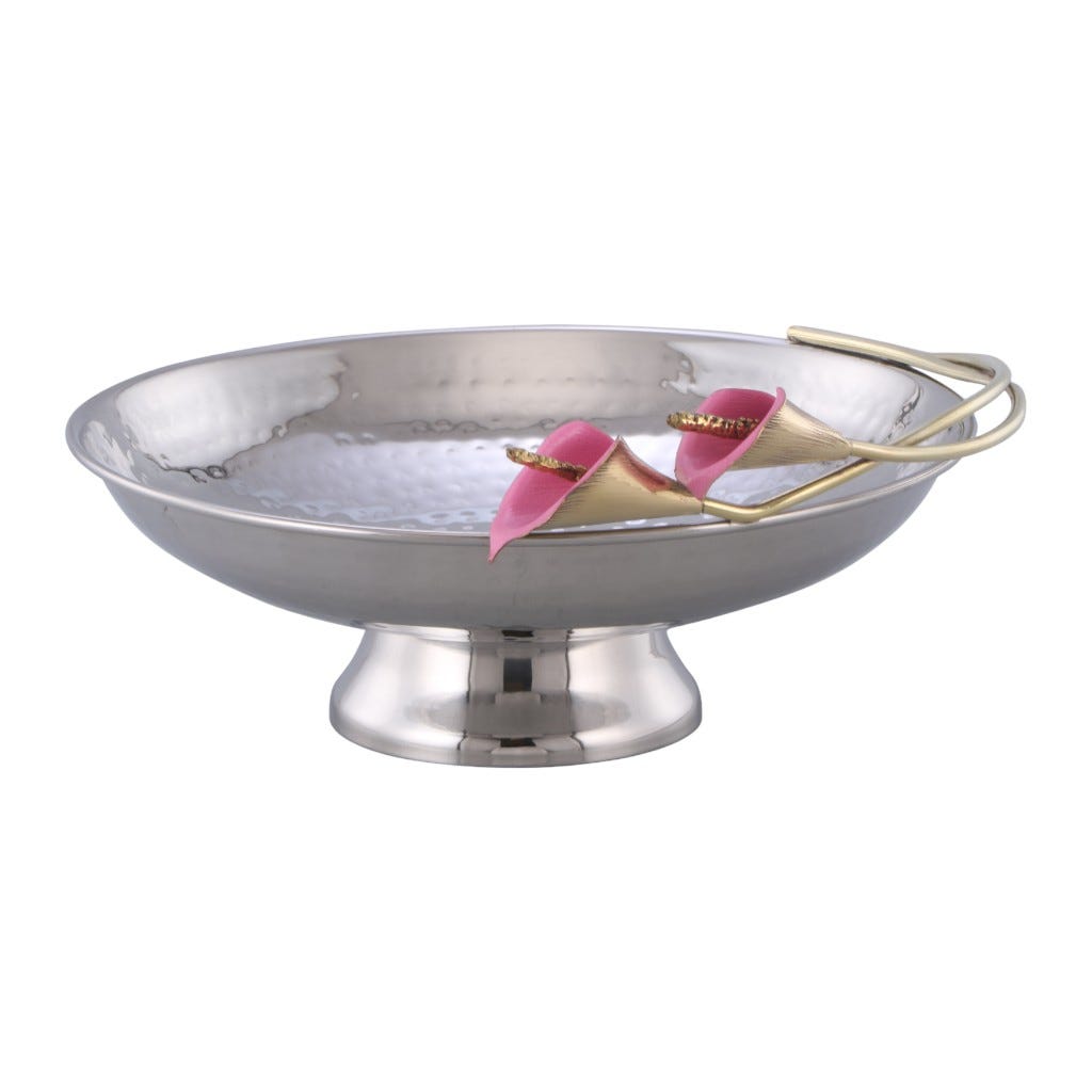 Cuenco Plateado 26Cm