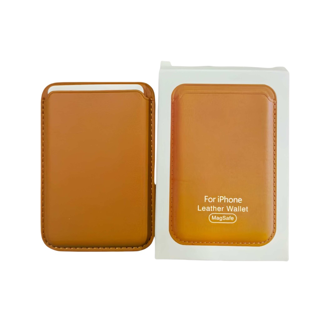 Cartera Magnética De Cuero Para Iphone