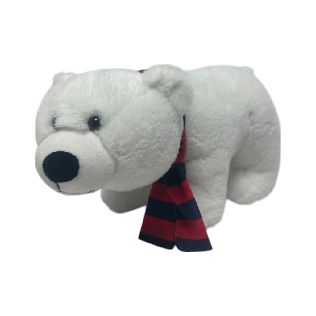 Oso Polar De Peluche 35X15Cm