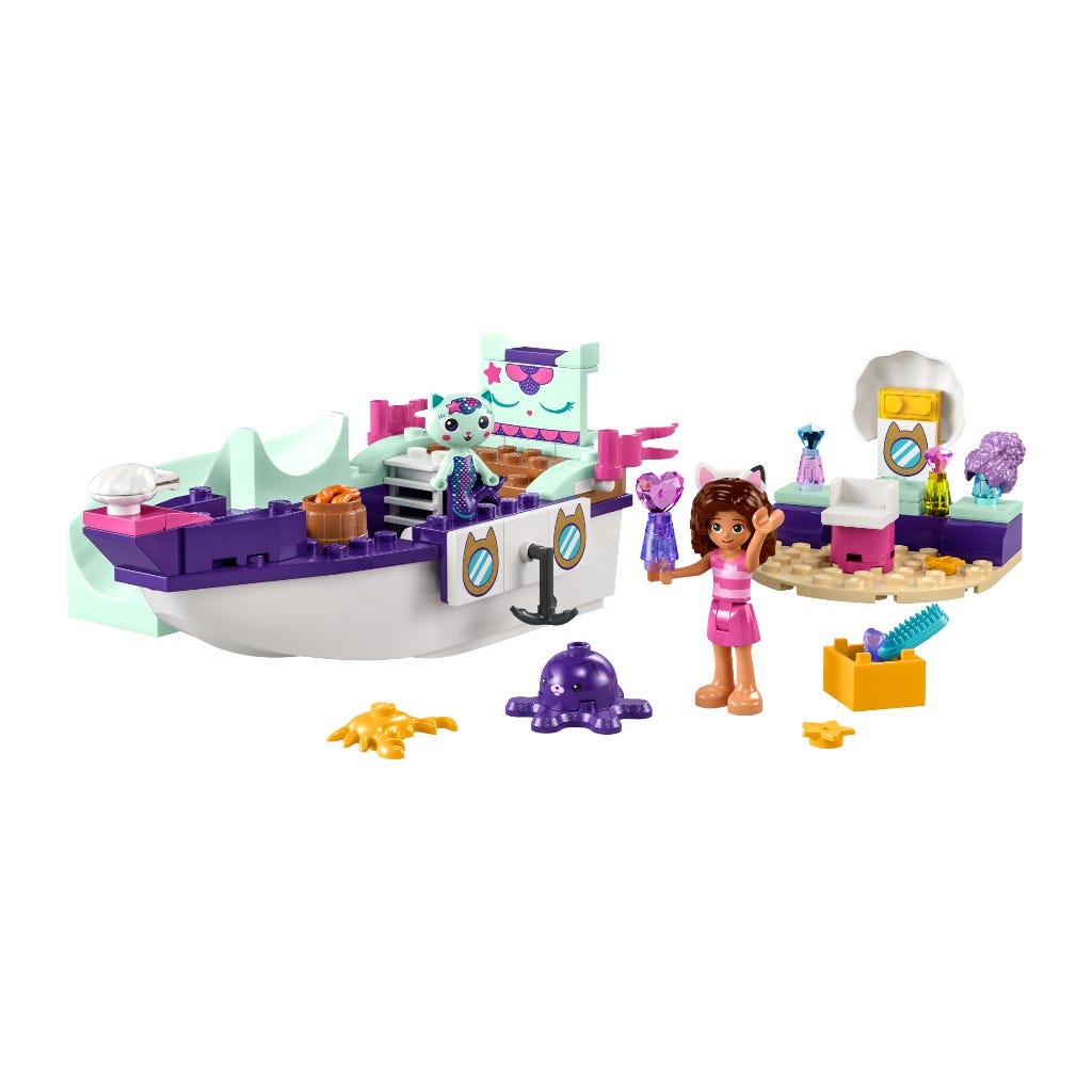 Bloques Lego Gabby & Mercat'S Ship & Spa