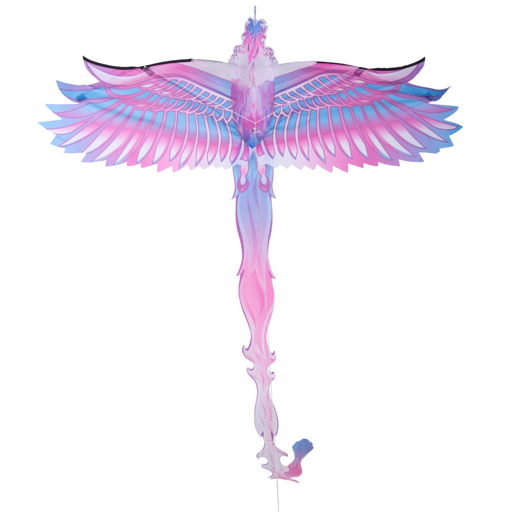 Cometa En Forma De Unicornio Con Alas 122X44In