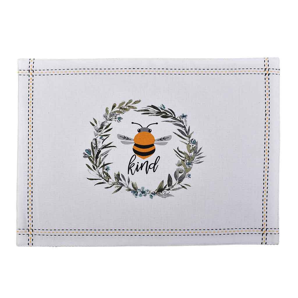 Individual Estampado De Abeja 33X48Cm