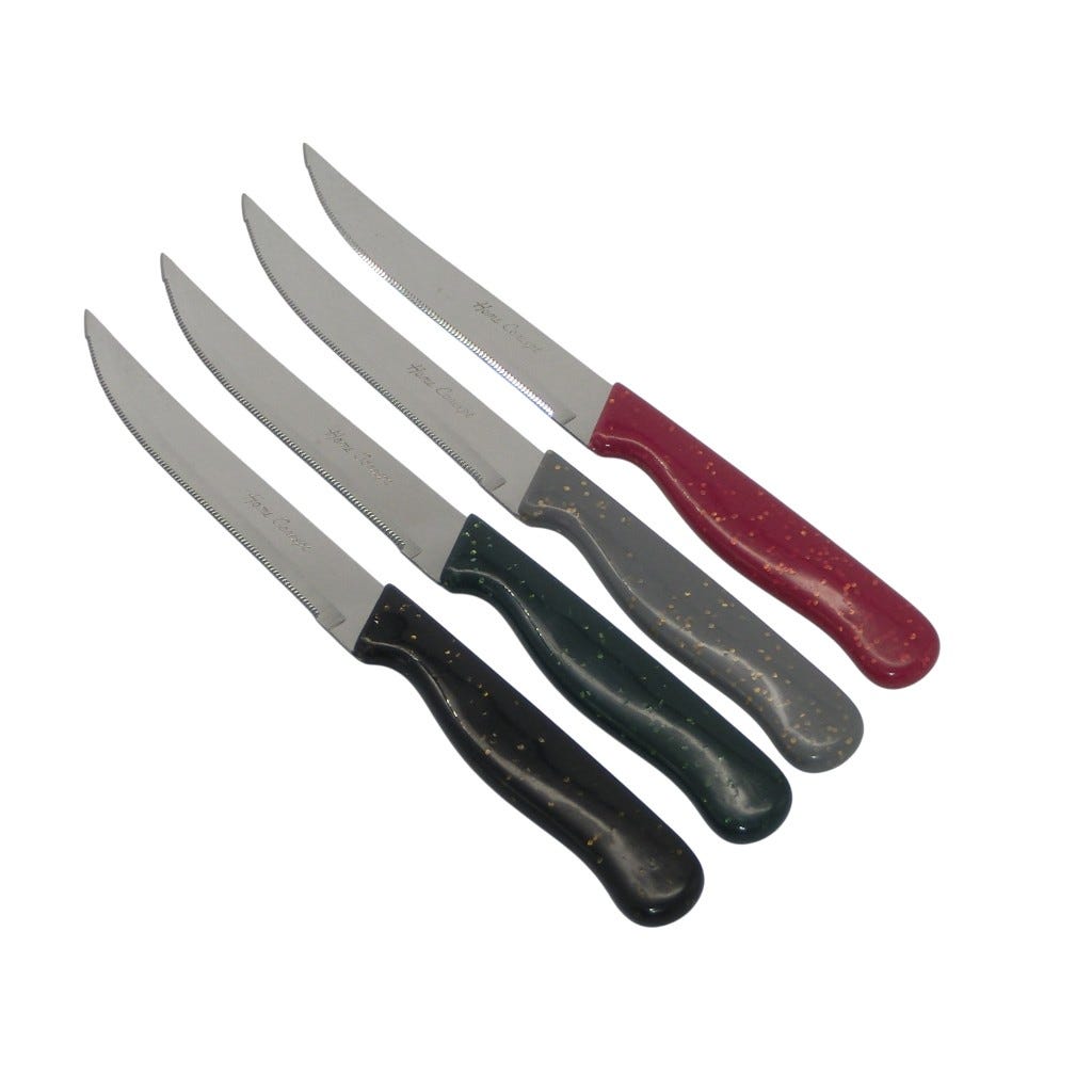Cuchillo De Carne Set De 2 Pzas Colores Surtidos