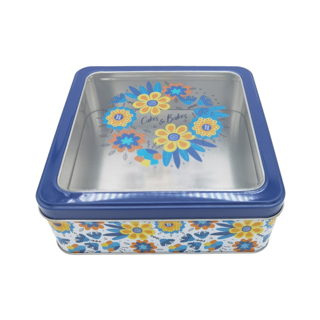 Caja Cuadrada Para Galletas 17cm