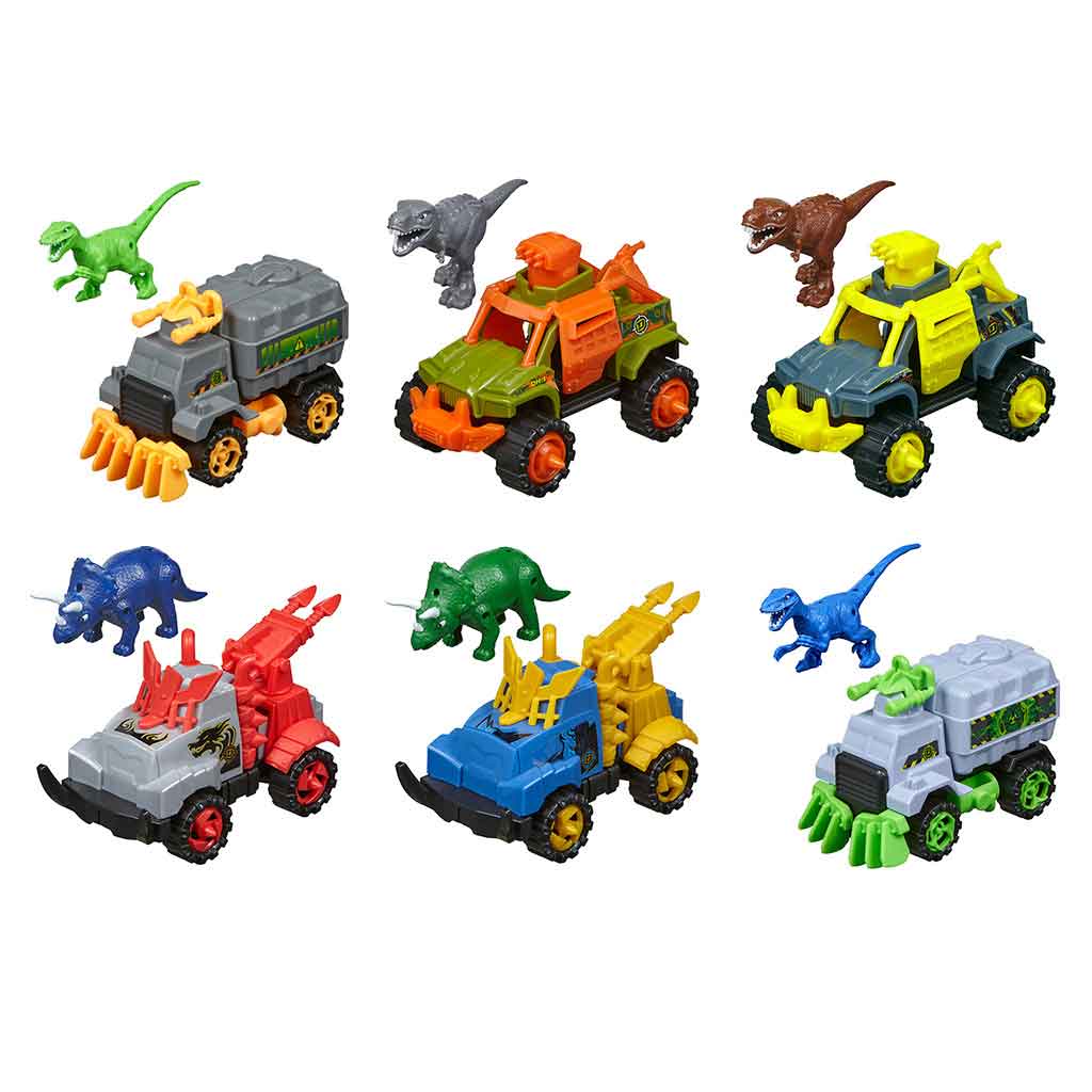 Camiones Vs. Dinosaurios Surtido Road Rippers