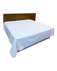 Cubierta de la cama de algodón blanco 220X240