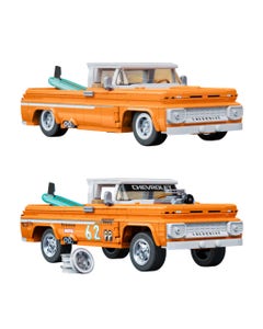 Juguete De Construcción Mattel Brick Shop Elite Camioneta Chevy