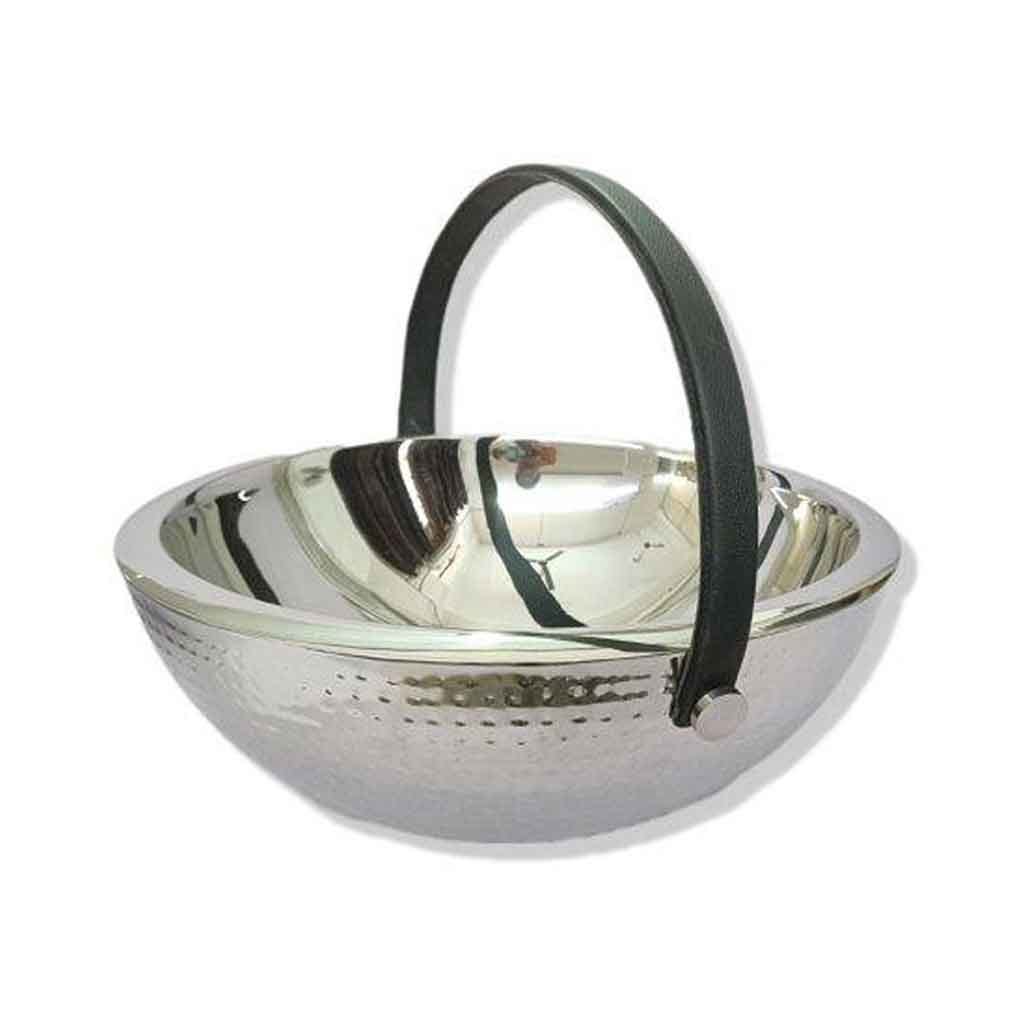 Hielera De Champaña Plateado 43X43X17Cm