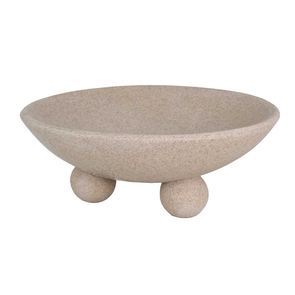 Bowl Decorativo Base De 3 Esferas 27x11cm
