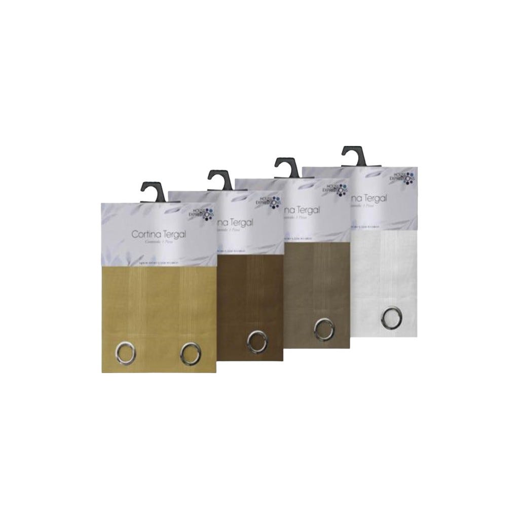 Cortina Bolver Gris 127X229Cm