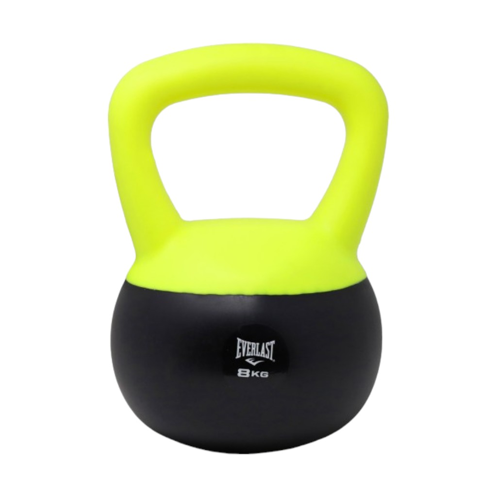 Kettlebell De Base Suave 8Kg Neon Amarillo