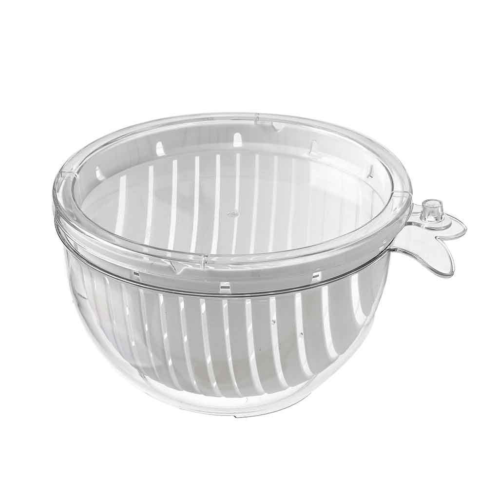 Colador Doble Blanco 22X19.5X11.4Cm