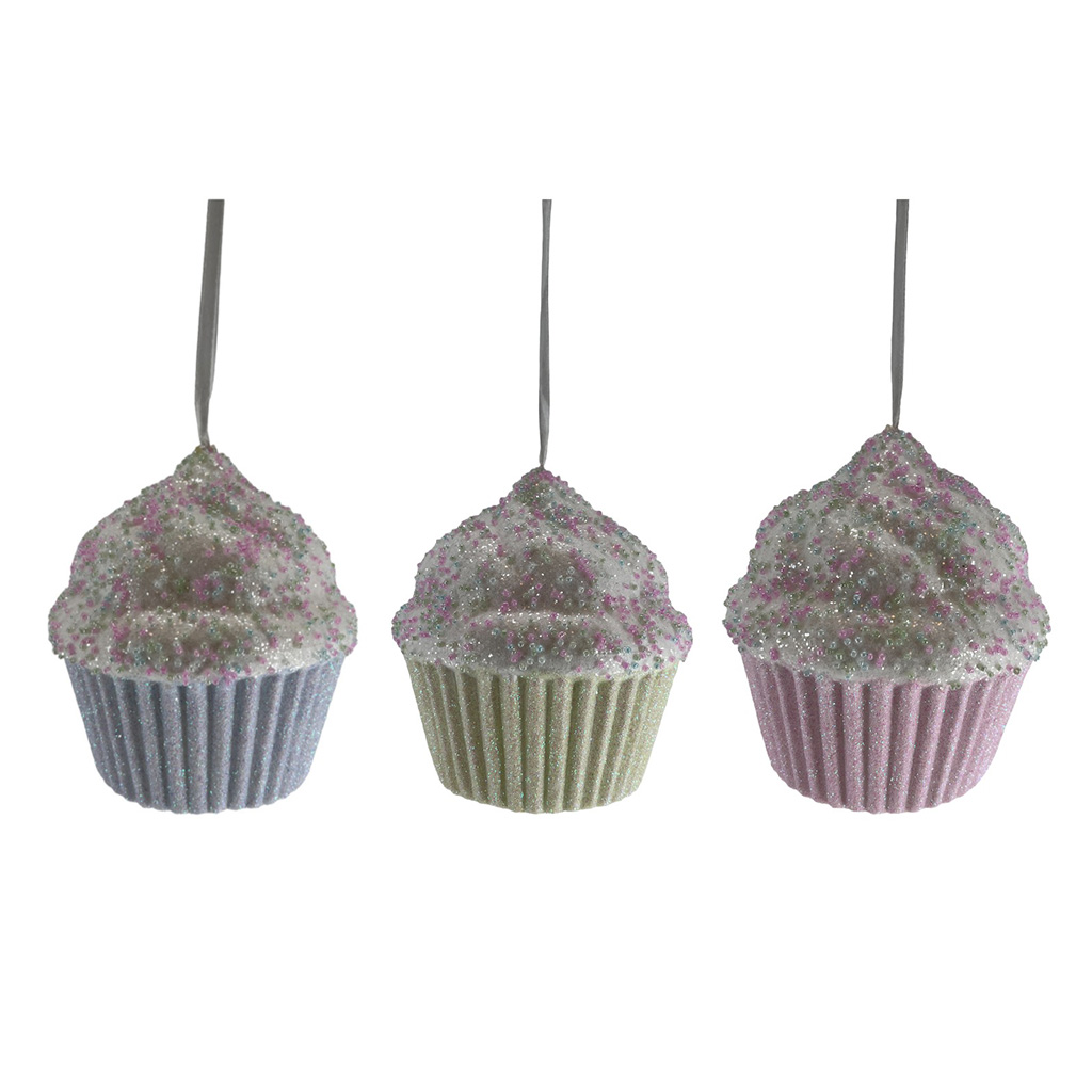 Adorno De Cupcake Con Modelos Surtidos