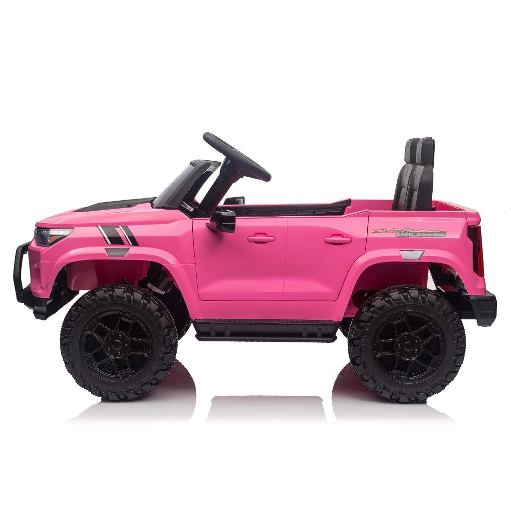 Carro Recargable Rosado Con Rc 12V7Ah