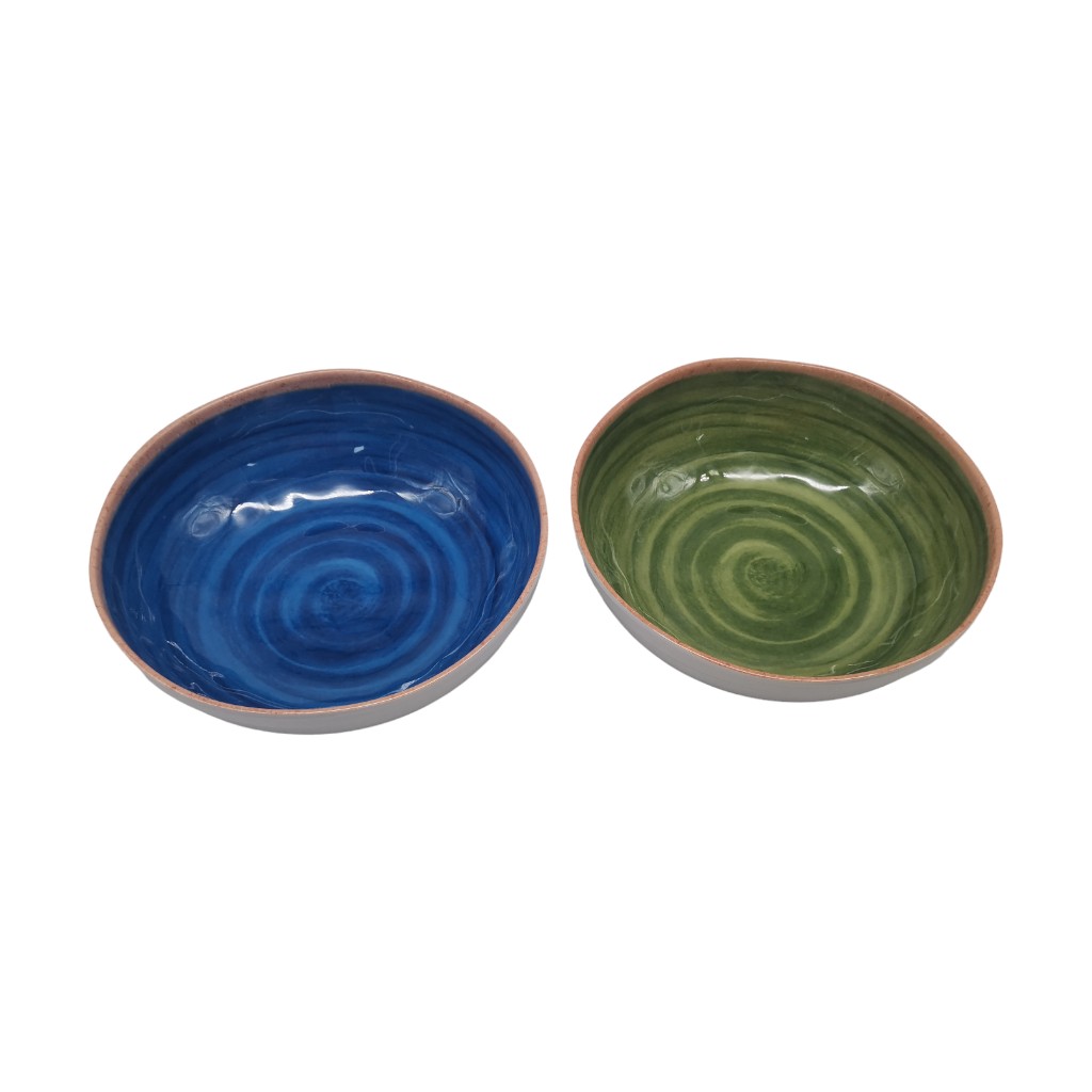 Cuenco Azul/Verde Surtidos 19Cm