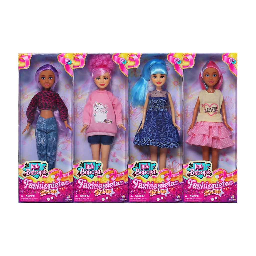 Muñeca Fashionista Retro 28Cm Surtidas