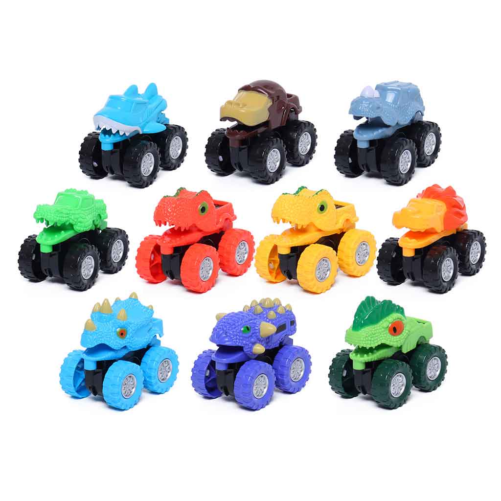 Autos De Fricción Dino Mostruo - Surtido