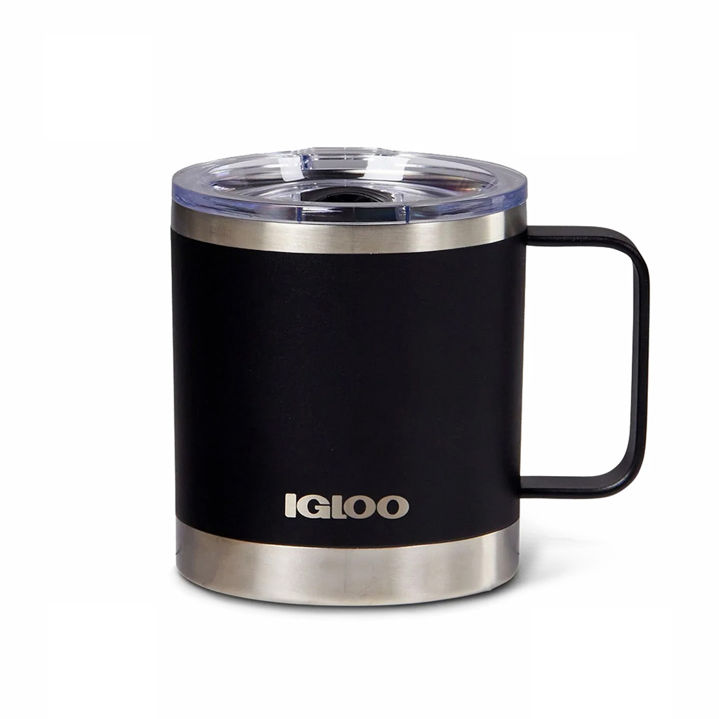 Taza De Acero Inoxidable Negro 13.5Oz Igloo