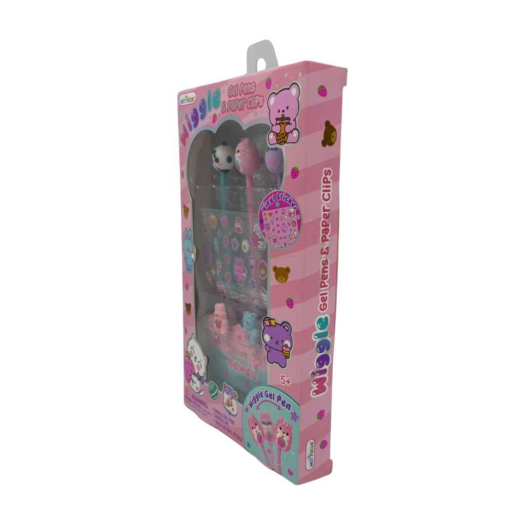 Hot Focus Bolígrafos De Gel Y Clips Wiigle