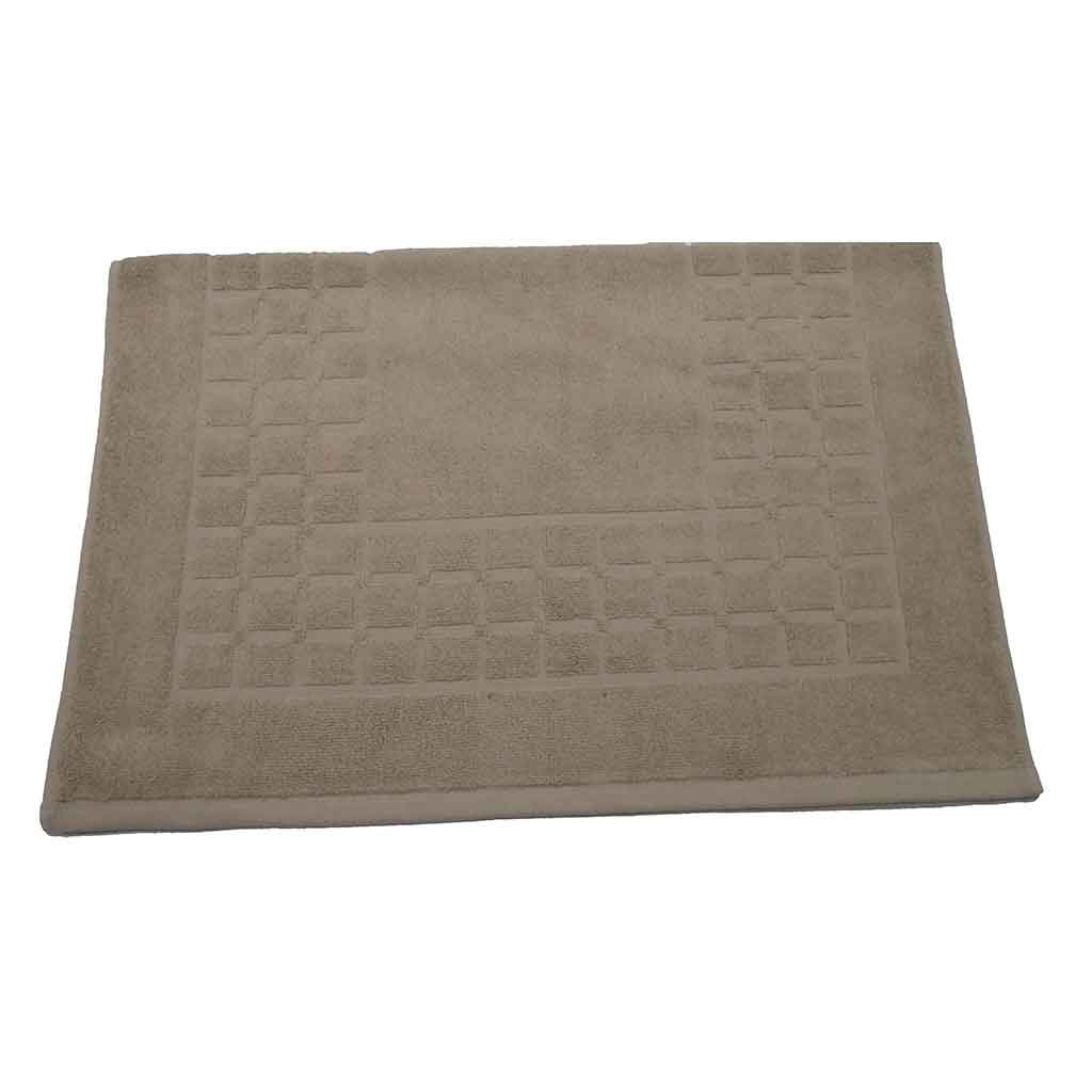Alfombra de baño con color marron 50X70CM