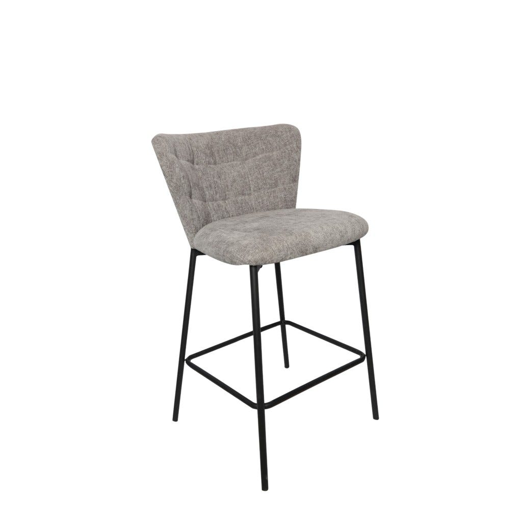 Silla De Bar Gris Copo 65.5X50X90Cm