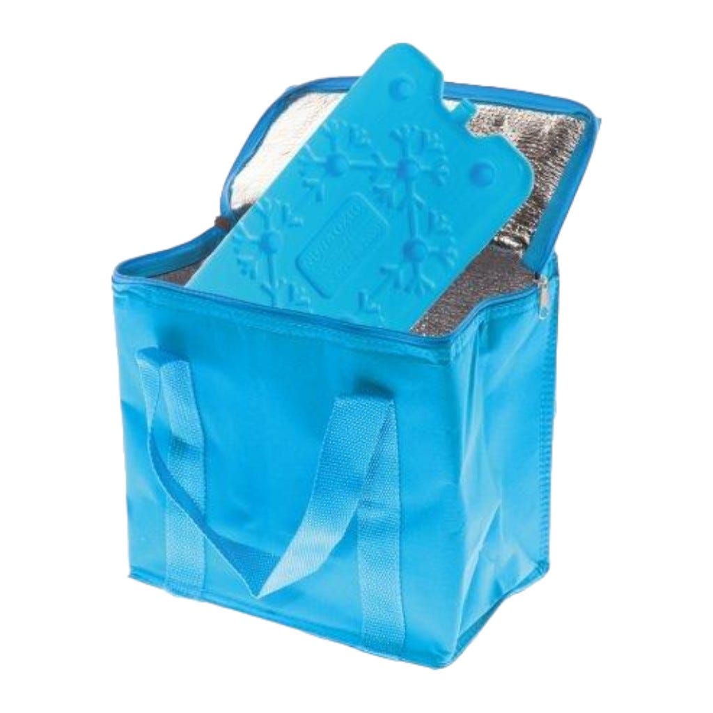 Bolsa Con Hielo De Color Azul 25X14X21Cm