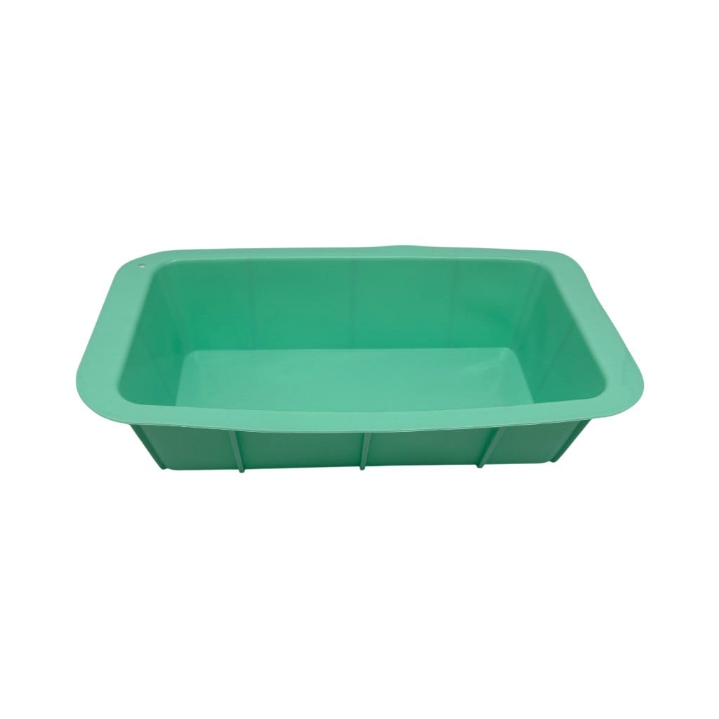 Molde De Silicona Para Hornear Verde 28x15cm