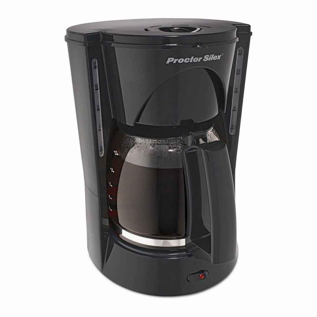 Cafetera de 12 tazas negro Protor Silex