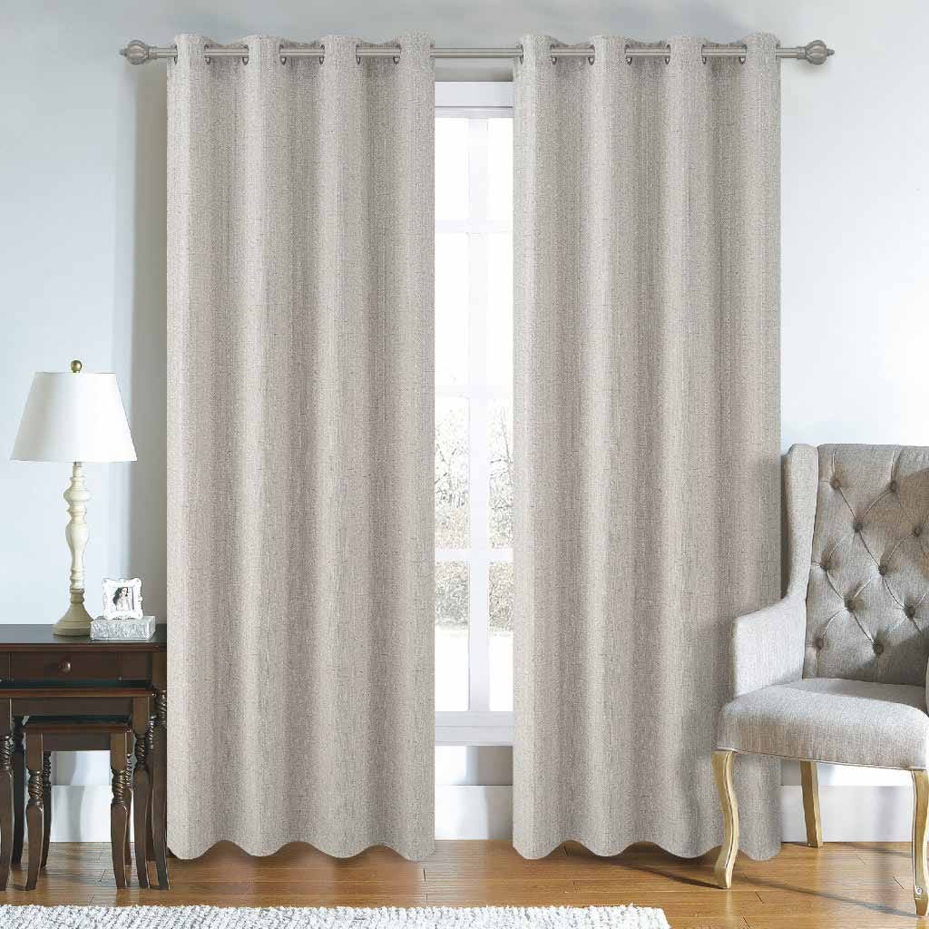 Cortina Color Ecru Marfil 140X240Cm