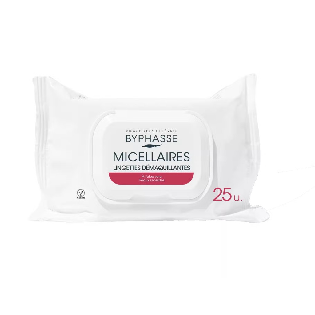 Toallitas Desmaquillantes Solución Micelar Piel Sensible 25Und